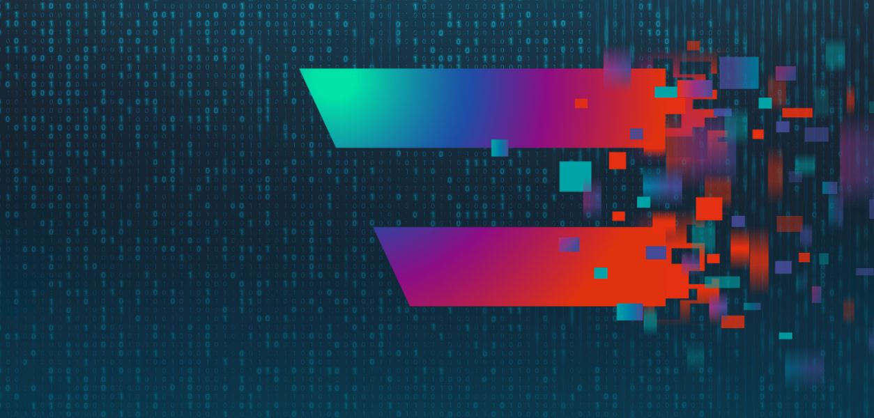 falling 0 and 1 numbers, Digital Austria flag in colour with expiring pixels on the right. Symboloc for Artificial Intelligence - AI